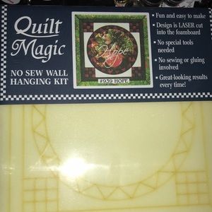 Quilt Magic no sew wall hanging kit #939